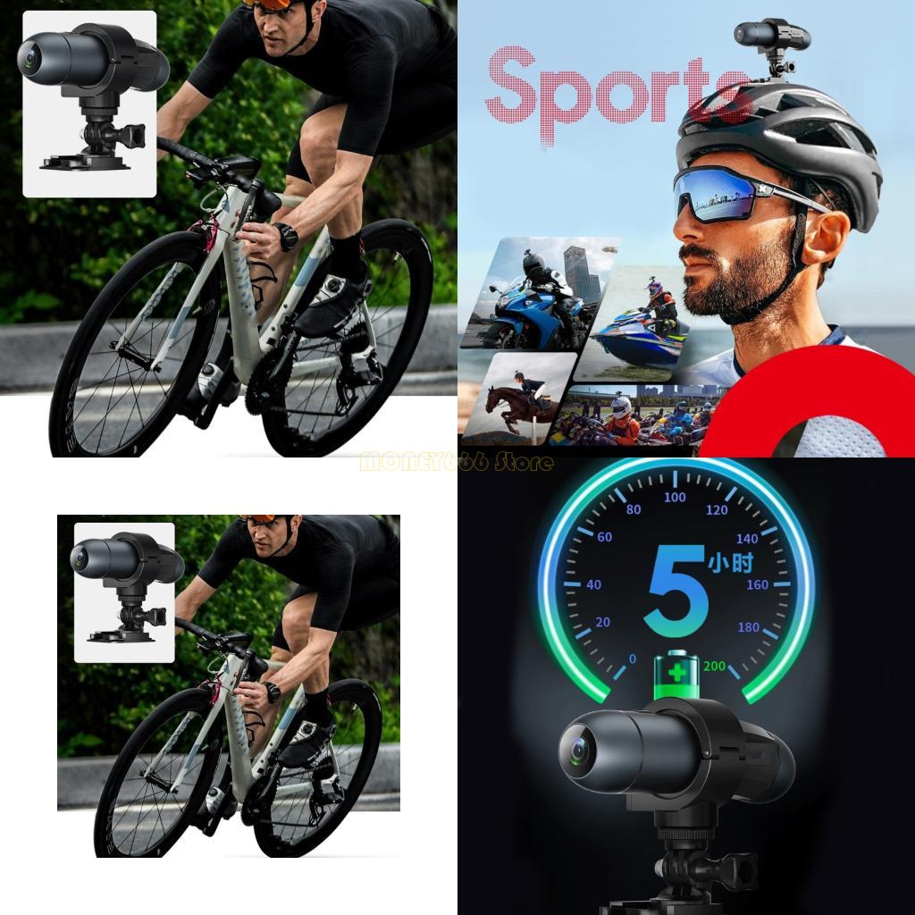Mountain Biking Images - F62C Video Recorder Wasserdicht Fahrrad Motorräder