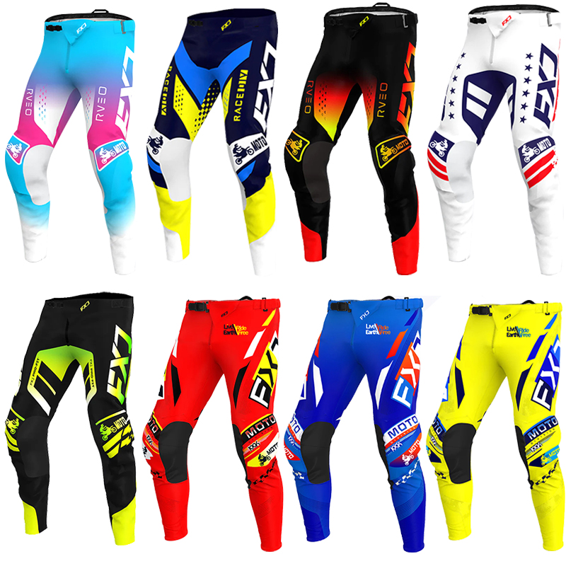 Mountain Biking Games - Motocross-Hosen Kinder Teenager Erwachsene MX-Hose DH