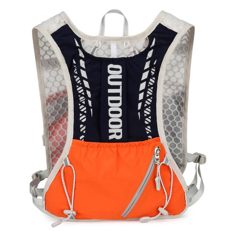 Mountain Biking Rucksack - Reflektierende Lauf-Hydrationsweste Fahrradrucksack für Outdoor-Sportarten Klettern