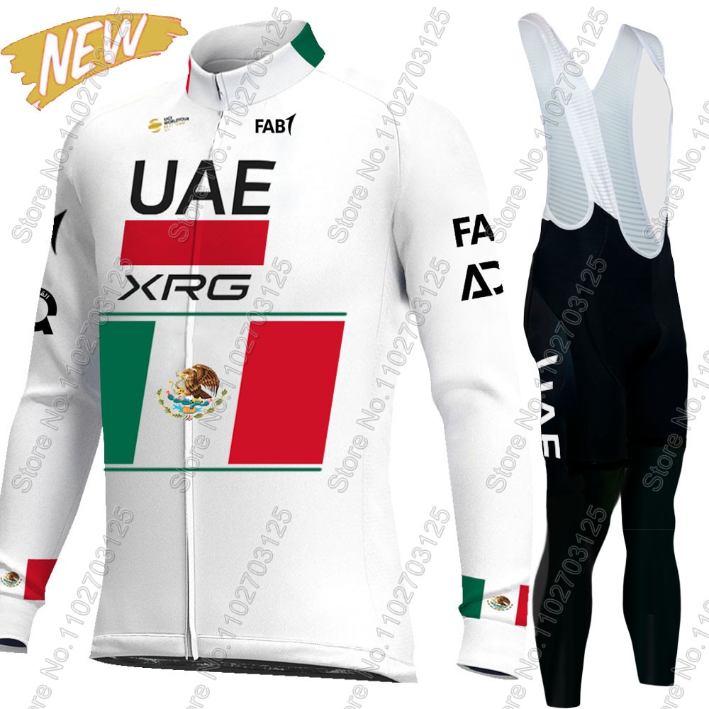 Mountain Biking Wallpaper - UAE Team Radfahren 2026 Mexiko Trikot