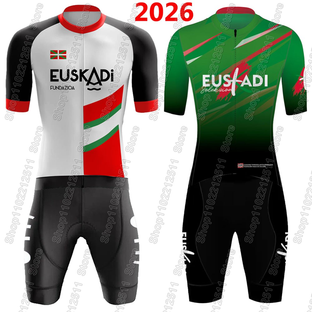 Mountain Biking Wallpaper - Euskadi Team Radtrikot 2026 Set Sommer