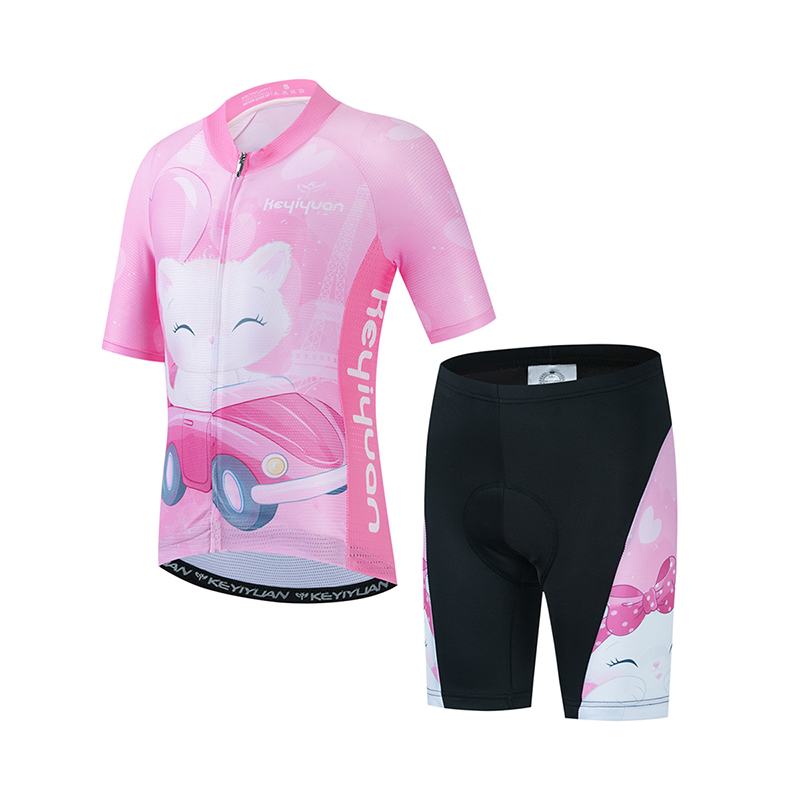 Mountain Biking Wallpaper - KEYIYUAN Kinder Rennrad Radfahren Jersey Set
