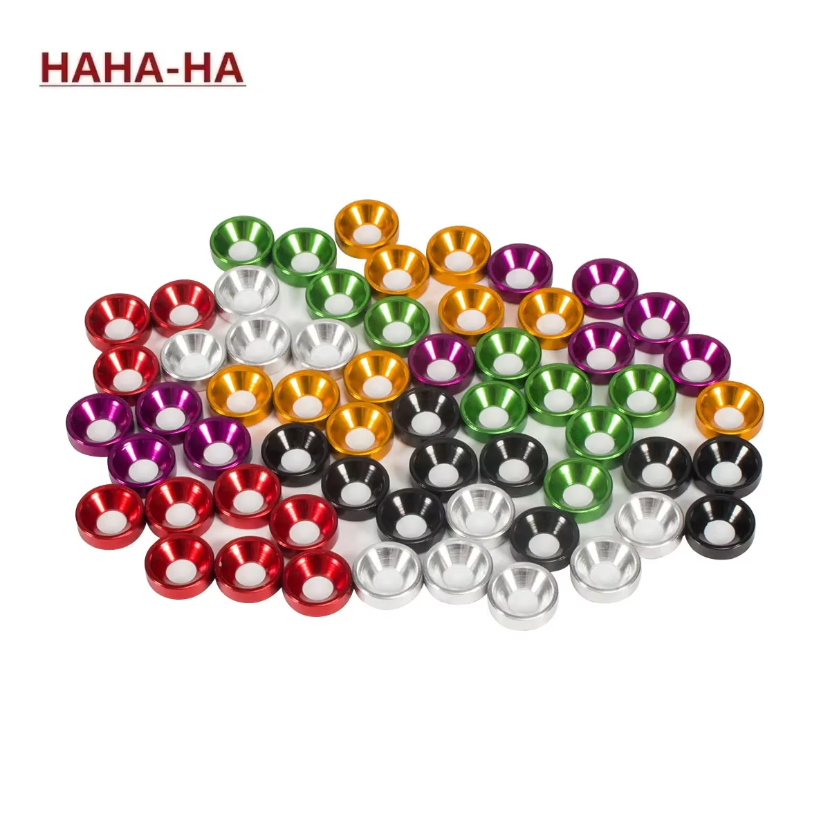 Head Racket Boom - Aluminiumlegierung M3 eloxierte Senkscheiben für RC