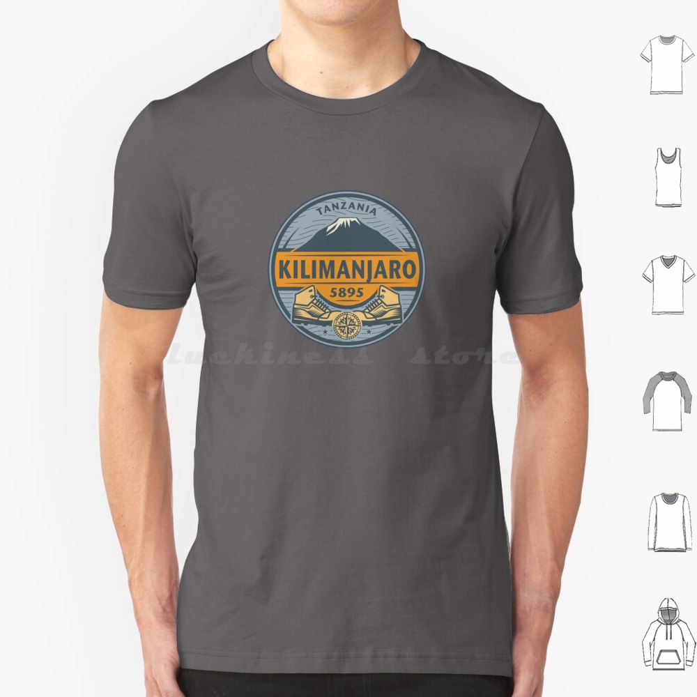 Mountain Biking Camp - Kilimanjaro, Tansania T-Shirt, große Größe, 100