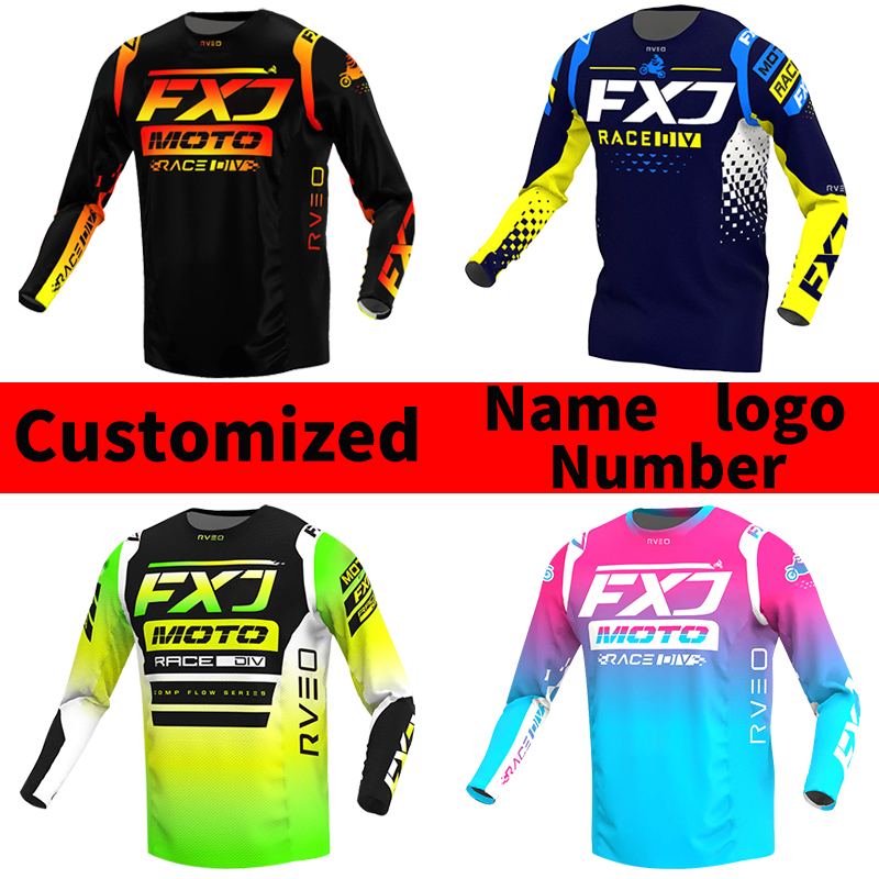 Mountain Biking Games - FXJ Motocross-Trikot Off-Road-MX-Trikots Dirt Bike Youth