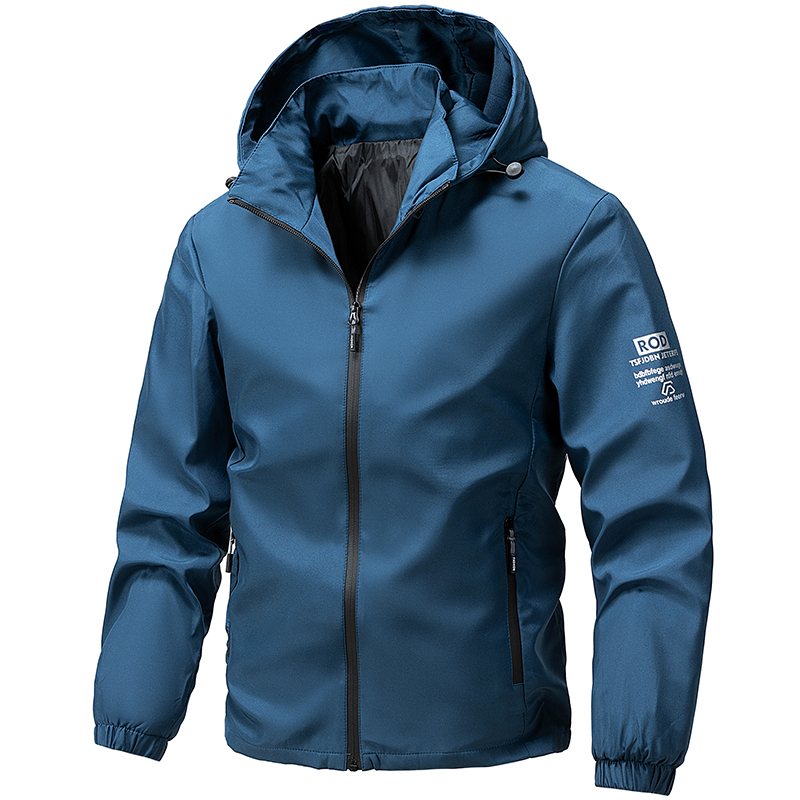 Mountain Biking Camp - Herrenjacke mit Kapuze für Outdoor-Aktivitäten wie