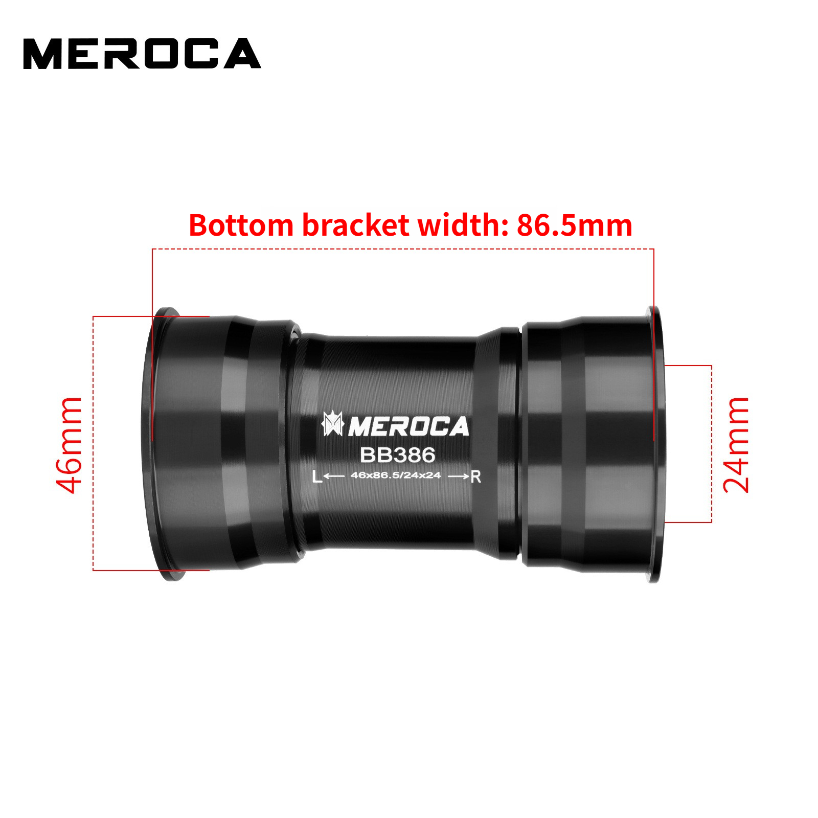MEROCA bb386 24mm Pressfit-Inn – Bottom Bracket Press Bewertung und Preis