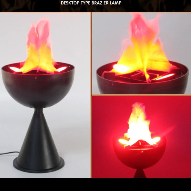 3D Flammeneffekt-Lampe, Simuli – Head Racket Boom Bewertung und Preis