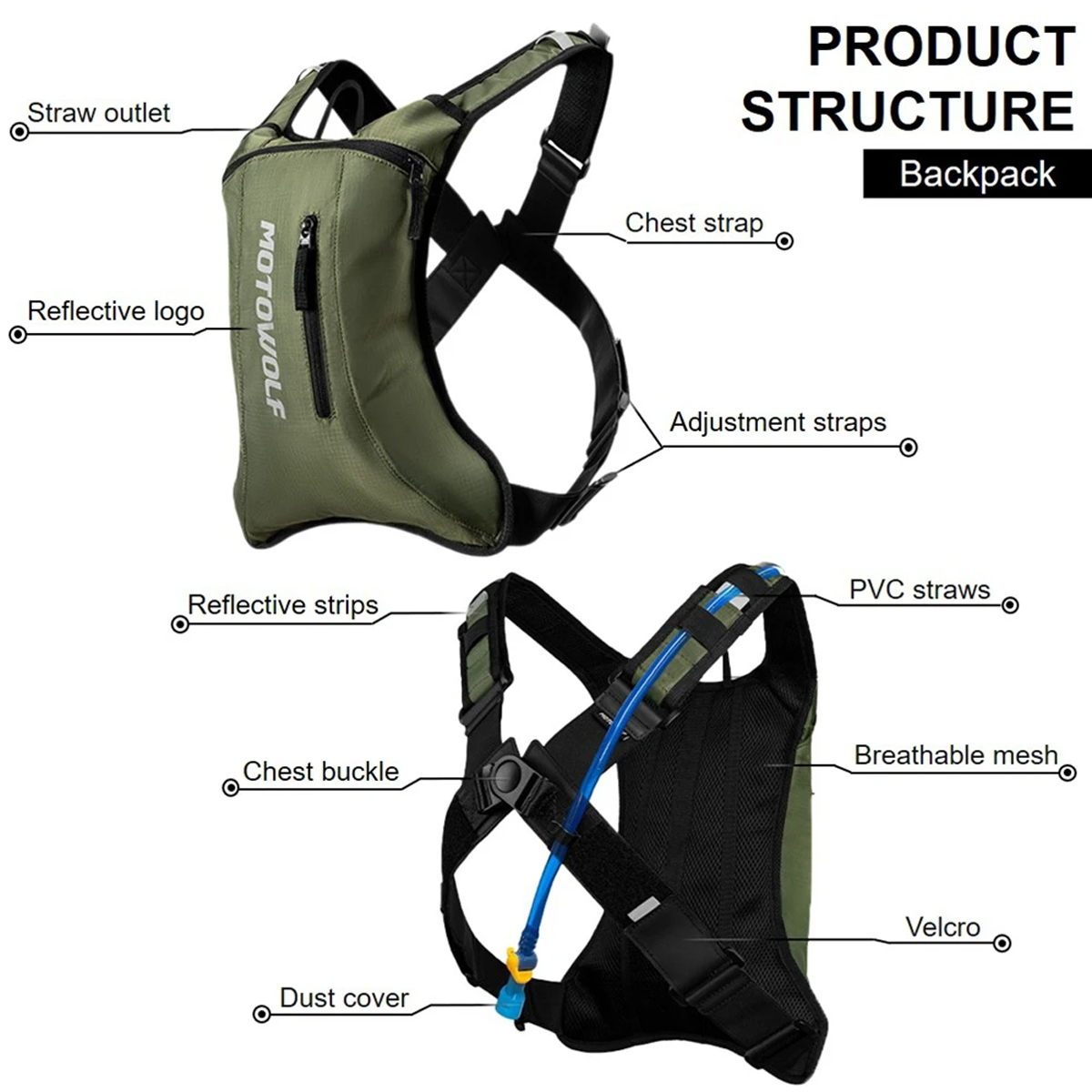 Motorrad Radfahren Trinkrucksa – Mountain Biking Rucksack Bewertung und Preis