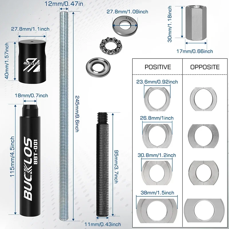 Bucklos Fahrrad Tretlager inst – Bottom Bracket Press Bewertung und Preis