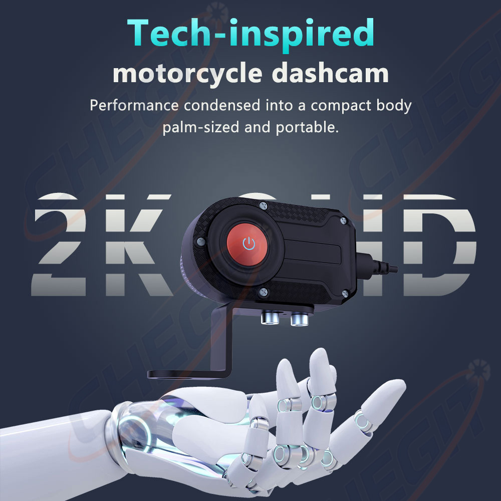 2K 30fps Motorrad-Dashcam DVR- – Mountain Biking Images Bewertung und Preis