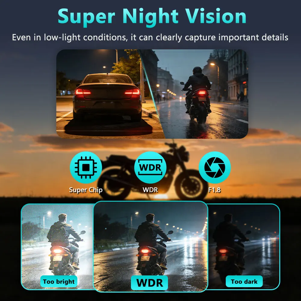 IP66 Wasserdichte Neue WIFI 2K – Mountain Biking Images Bewertung und Preis